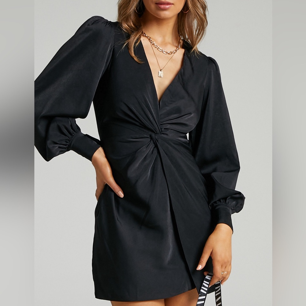 Twisted Mini Dress